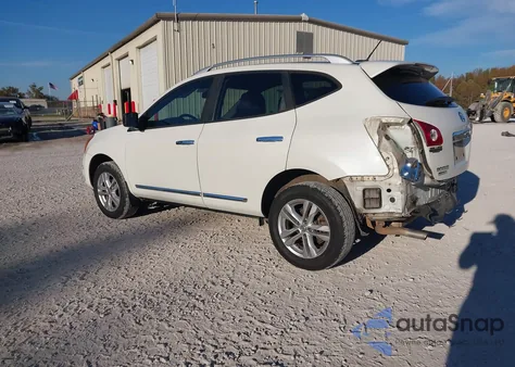 2015 Nissan Rogue Select S из США, поврежденный, VIN JN8AS5MT3FW670359